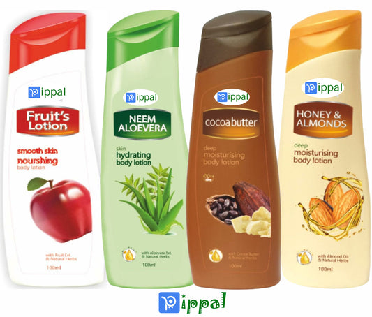 Pippal Fruit Ultra Smooth Skin Nourishing Body Lotion (100 ml) Pack of 2 (200 ml)