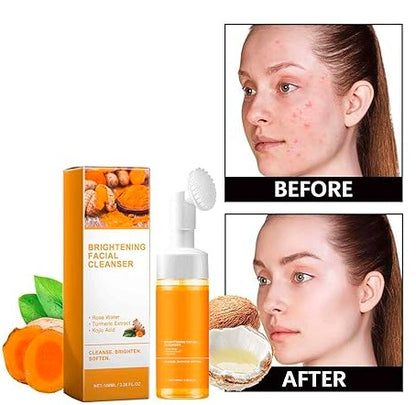 Turmeric 𝐊𝐨𝐣𝐢𝐜 Face Wash, Natural  (Pack of - 1 ) 150 ML