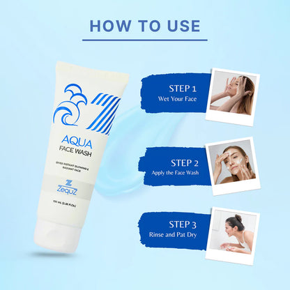 Zequz Aqua Face Wash - (1 Pc  100ml)