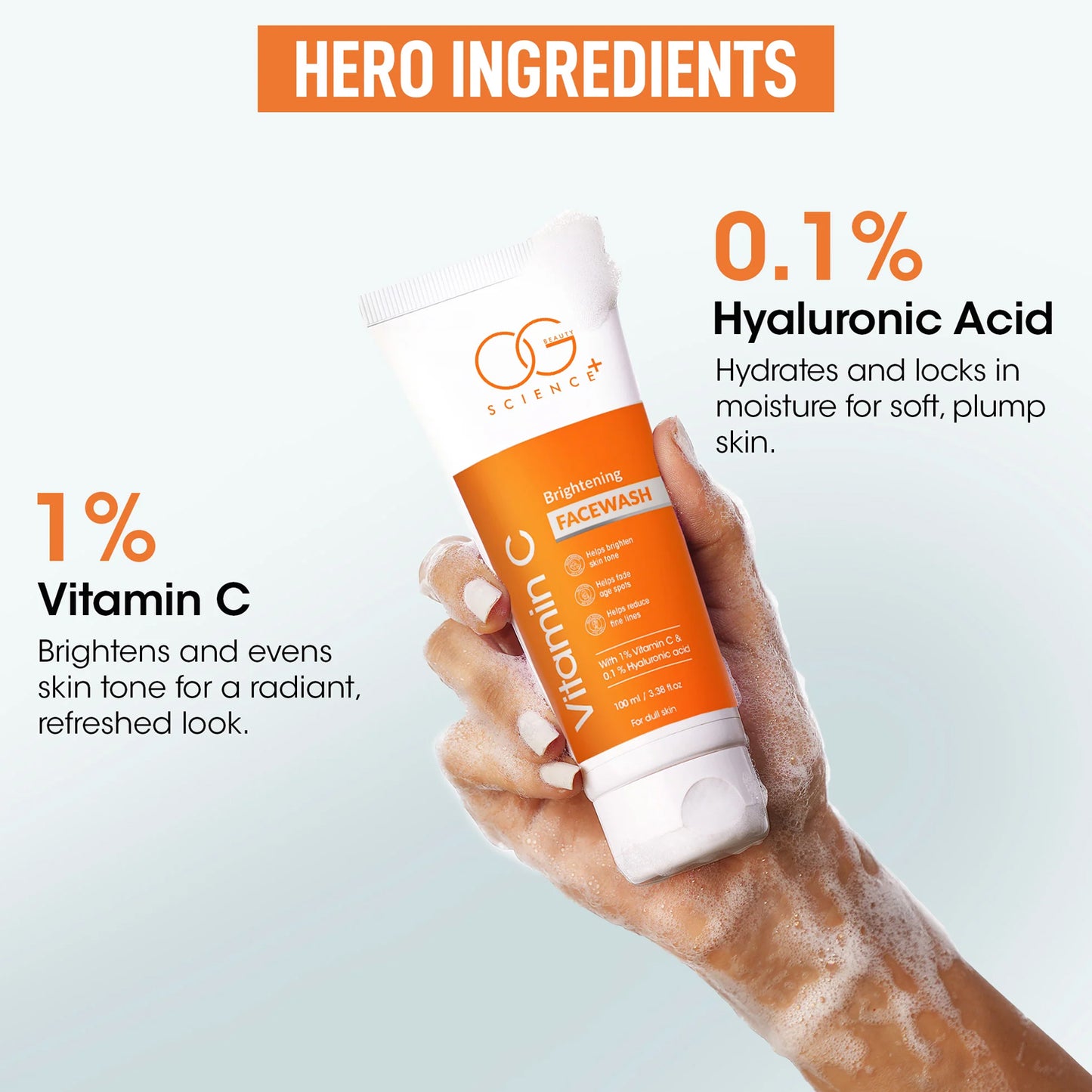 Og Beauty Vitamin C Brightening Facewash - (1 Pc   100ml)