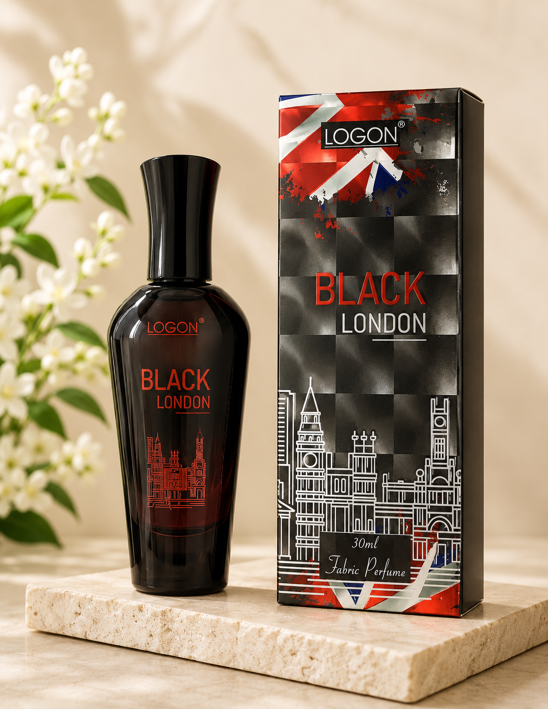 LOGON Black London Long Lasting Premium Perfume 30ml