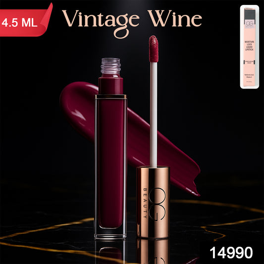Og Beauty Vintage Wine Moisture Lock Liquid Lipstick (4.5 Ml  1 Pc)