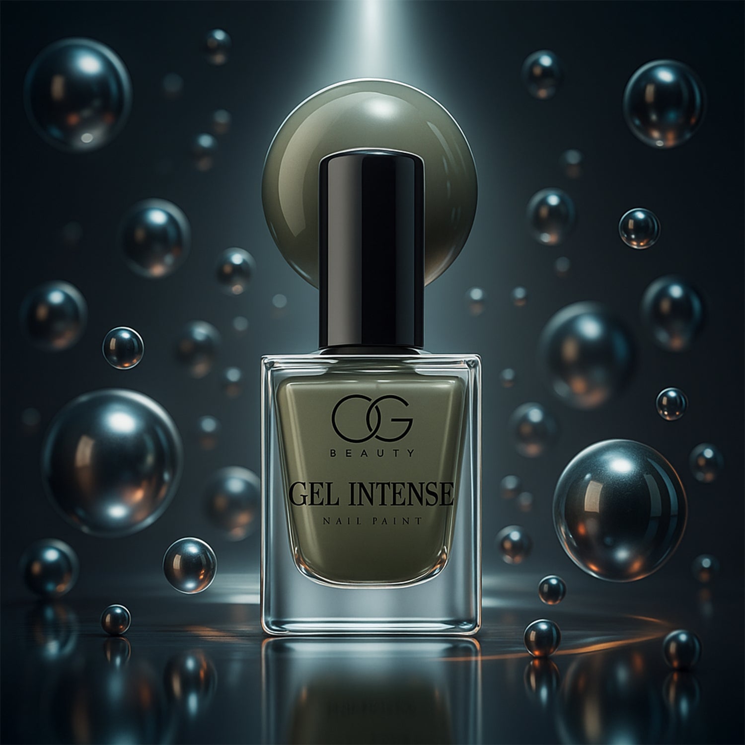 Og Beauty Pearl Grey Gel Intense Nail Polish (1 Pc  10 Ml)