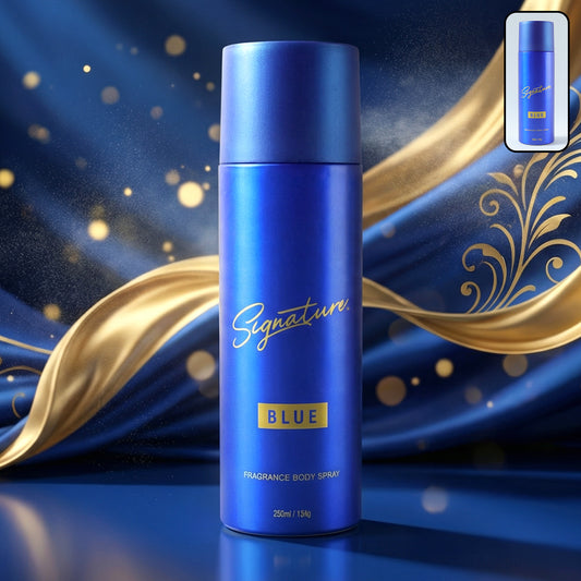 Signature Premium Blue Fragrance Body Spray 200 Ml