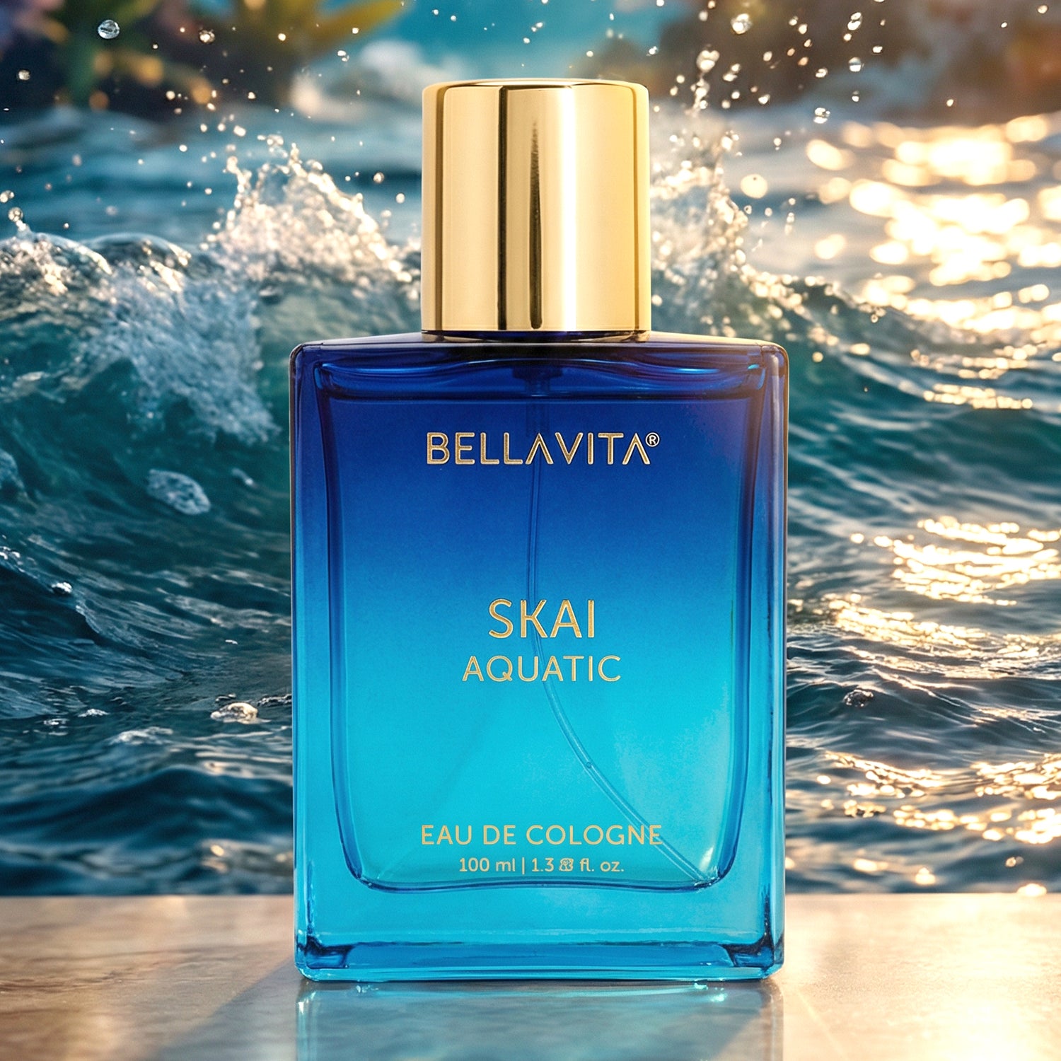 Bellavita Premium Skai Aquatic Eau De Cologne Perfume 100 Ml