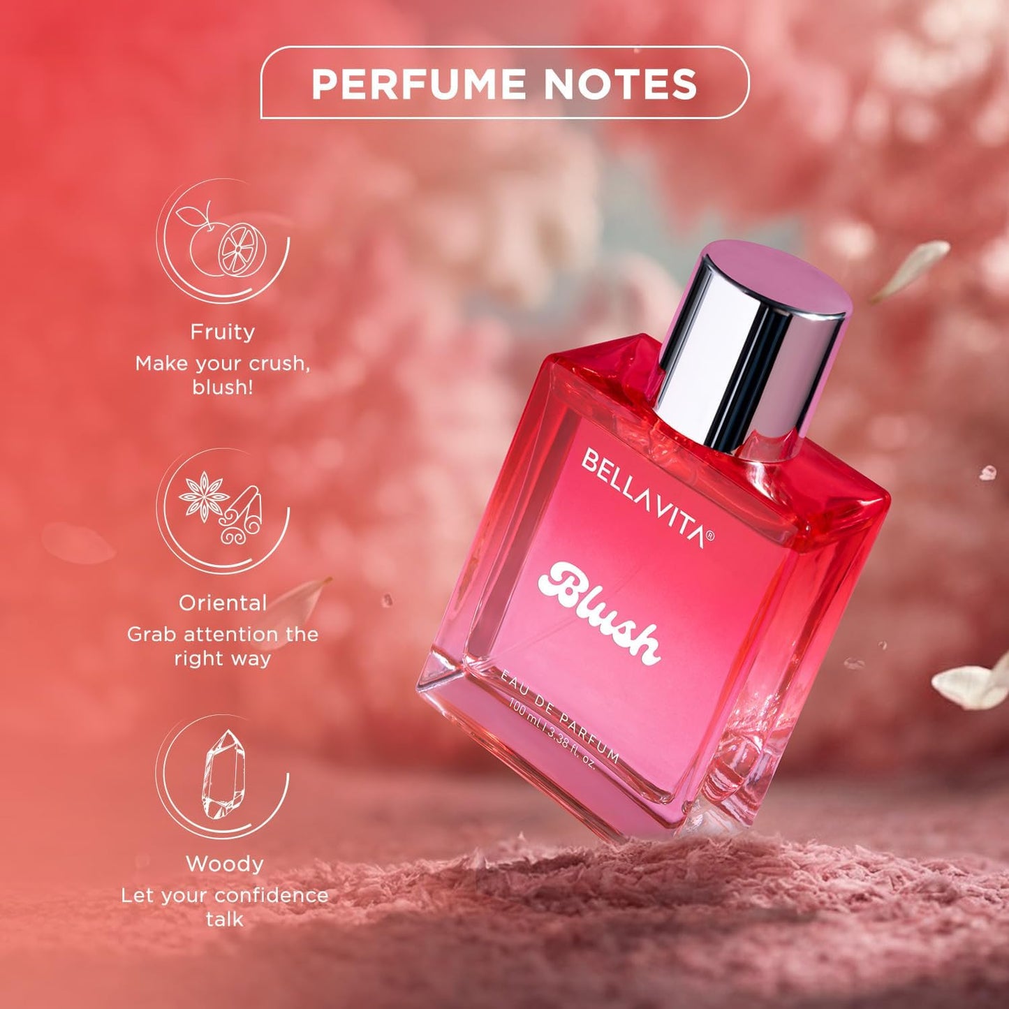 Bellavita Premium Blush Eau De Perfume 100 Ml