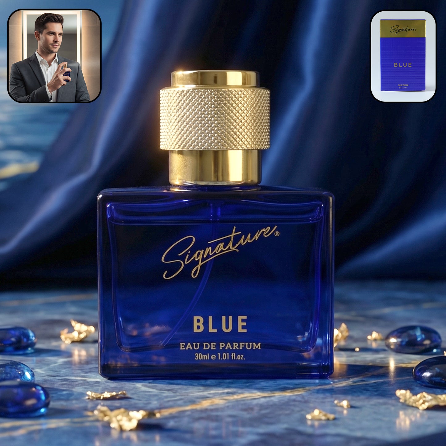 Signature Premium Blue Eau De Perfume 30 Ml