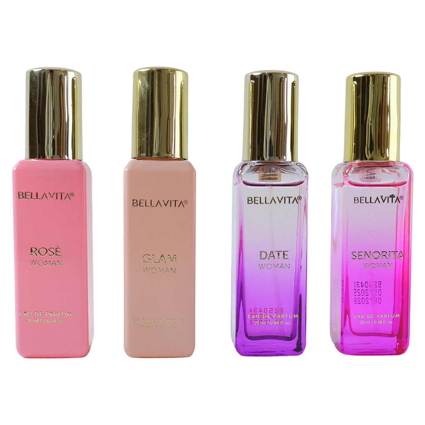 Bellavita Luxury Women Eau De Parfum Gift Set (4 Pc 20 Ml Each)