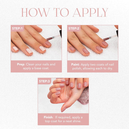 Og Beauty Pastel Peach Gel Intense Nail Polish (1 Pc  10 Ml)