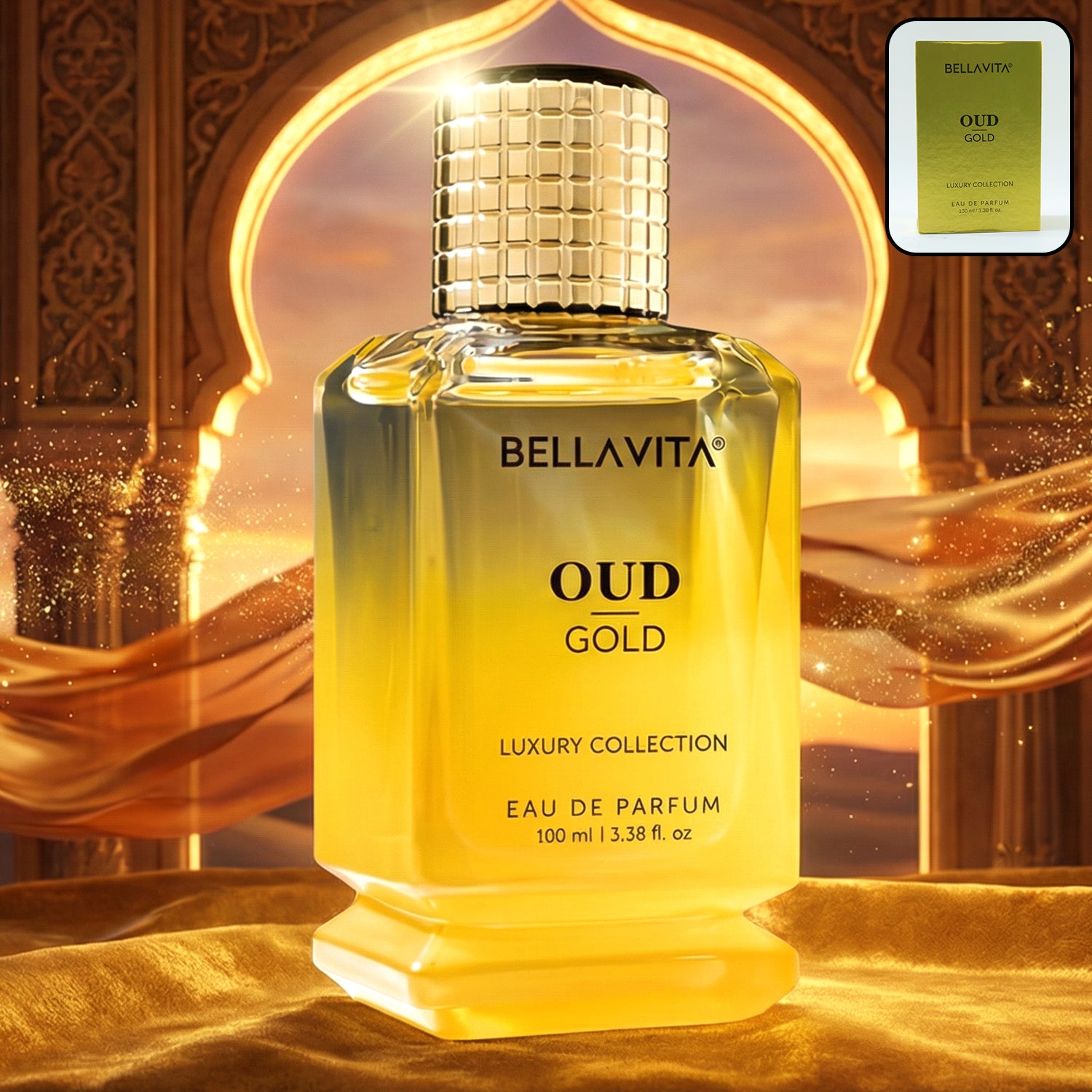 Bellavita Premium Oud Gold Luxury Collection Eau De Perfume 100 Ml