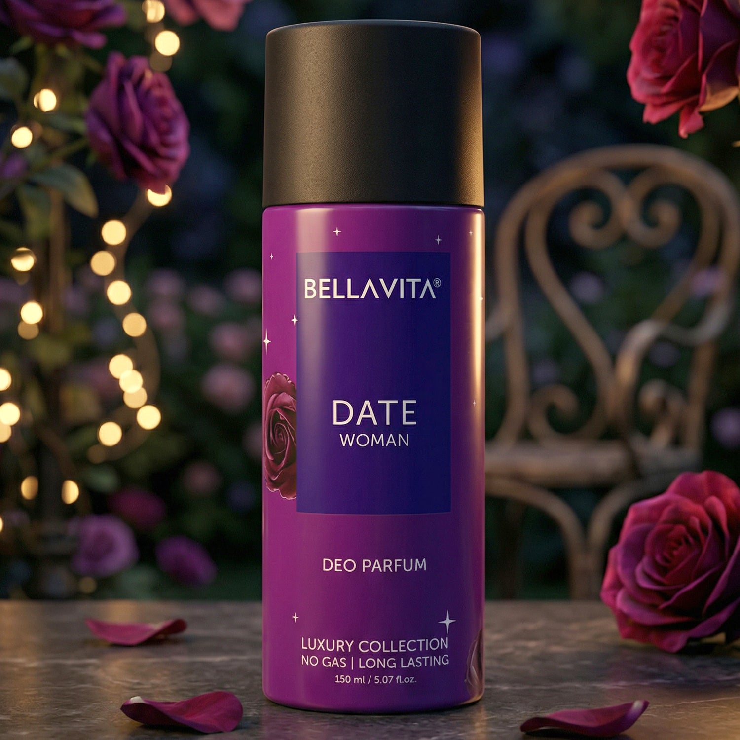 Bellavita Date Woman Deo Perfume Body Spray 150 Ml