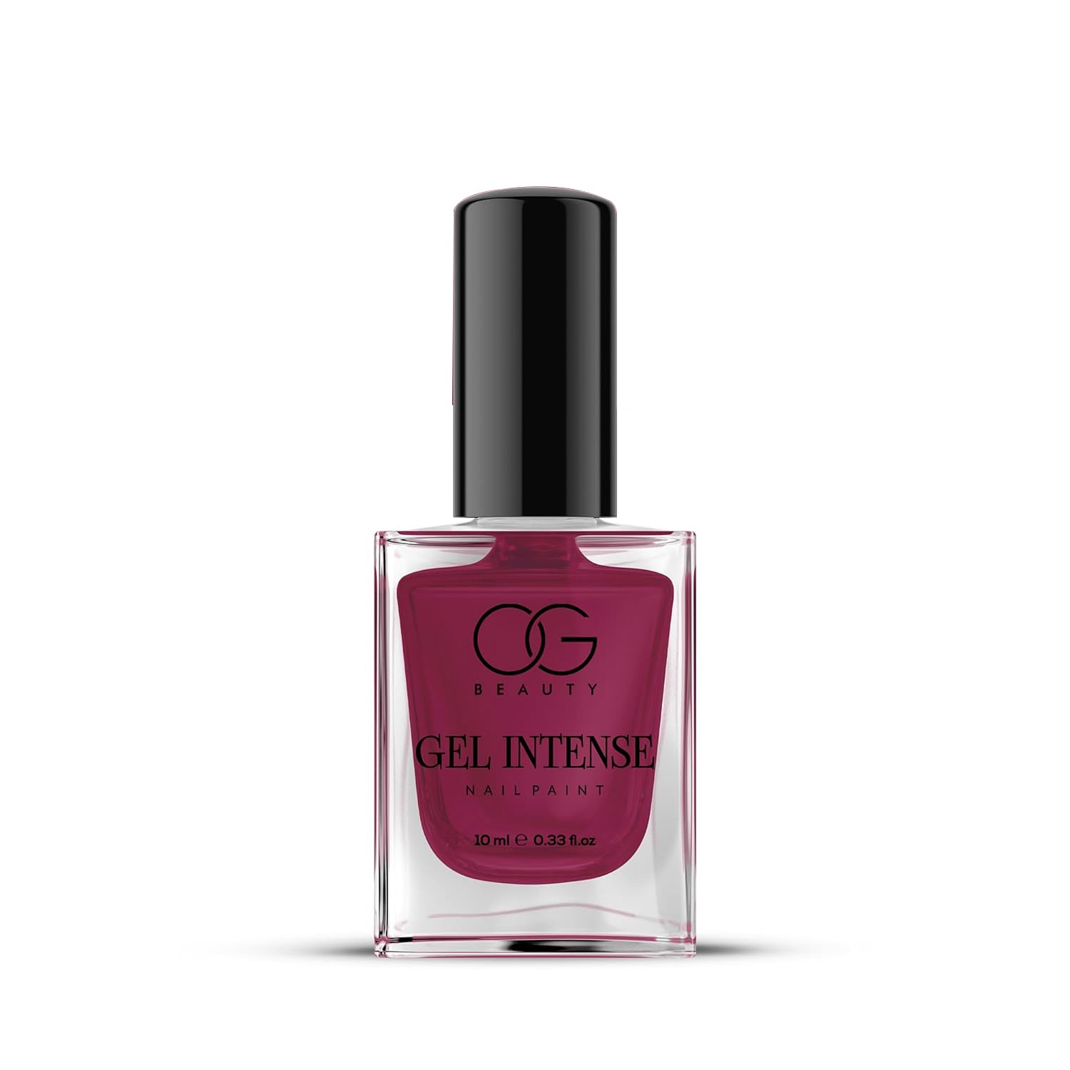 Og Beauty Burgundy Plum Gel Intense Nail Polish (1 Pc  10 Ml)