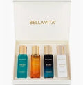 BellaVita Luxury Unisex Perfume Combo Pack of 4 | Long Lasting Premium Fragrance Gift Set for Men & Women