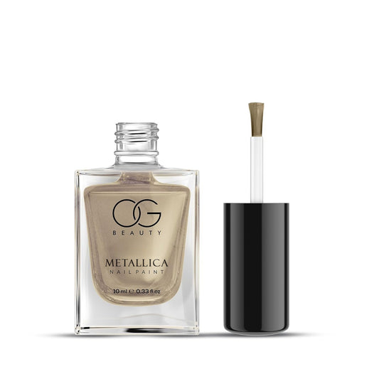 Og Beauty Premium Canvas Gold Metallica Nail Polish (1 Pc  10 Ml)