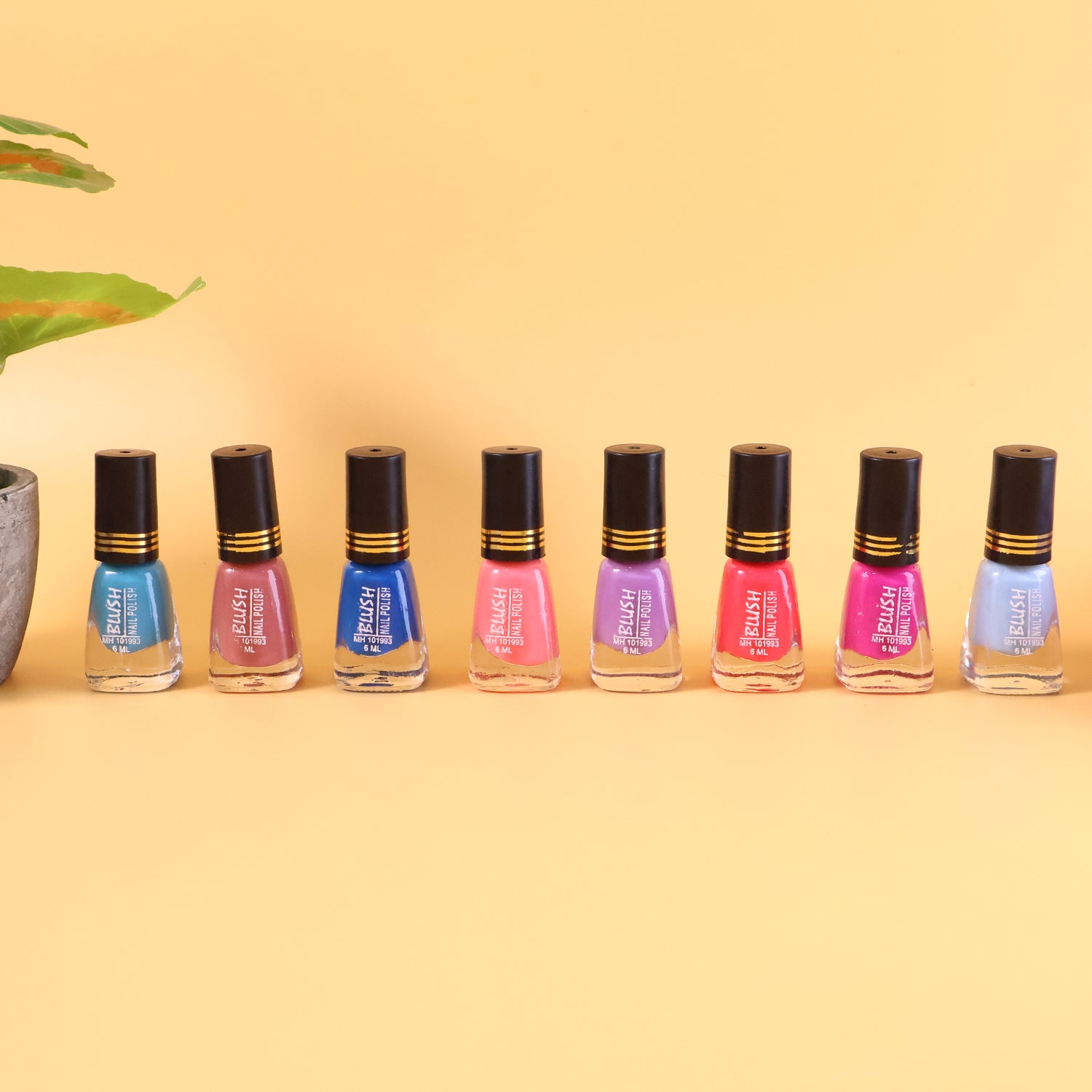 Blush Matt Mini Nail Polish (Mix Color  6 Ml  1 Pc)