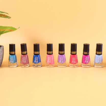 Blush Matt Mini Nail Polish (Mix Color  6 Ml  1 Pc)