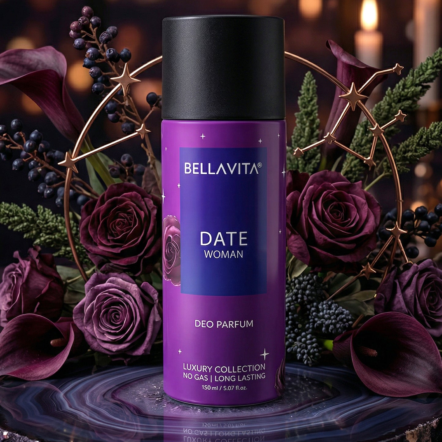 Bellavita Date Woman Deo Perfume Body Spray 150 Ml
