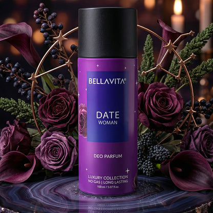 Bellavita Date Woman Deo Perfume Body Spray 150 Ml