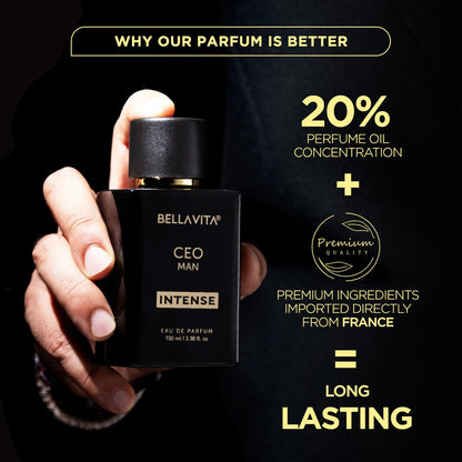 Bellavita Premium Ceo Man Intense Eau De Perfume 100 Ml