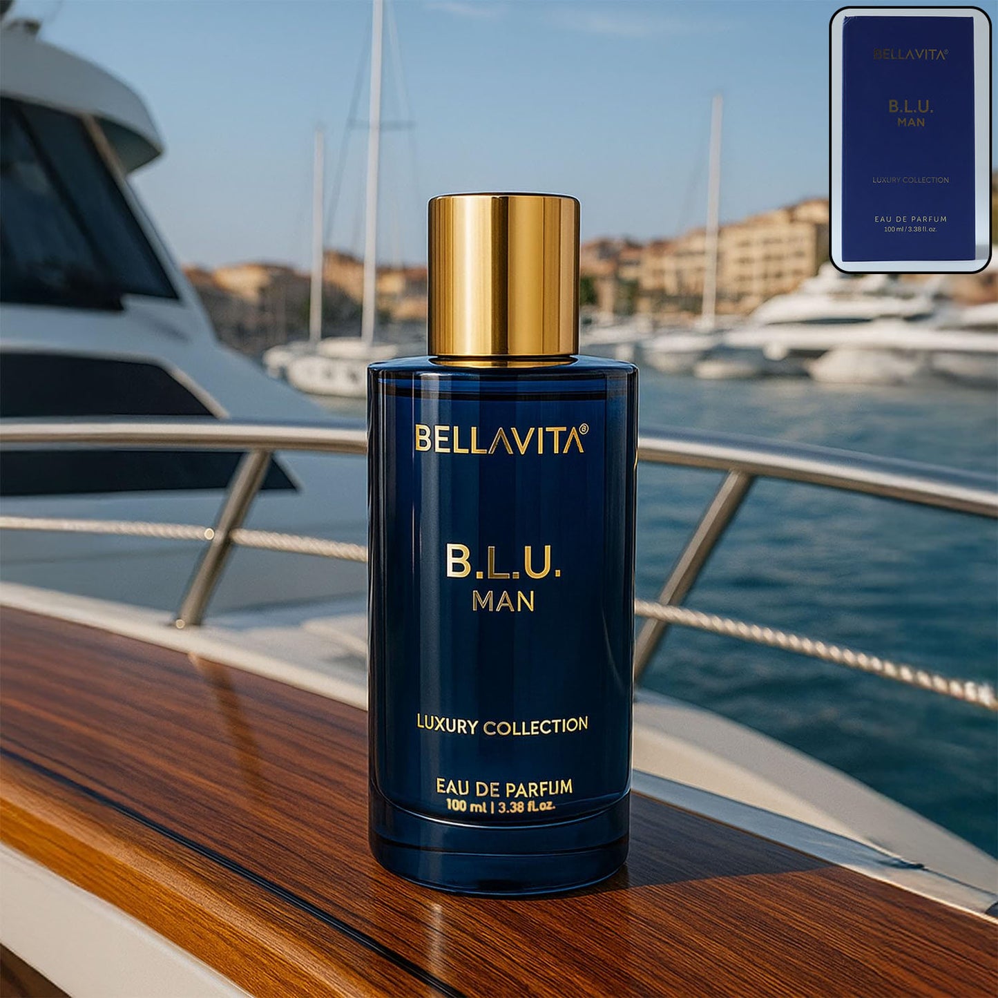 Bellavita Premium B.l.u. Man Eau De Perfume 100 Ml