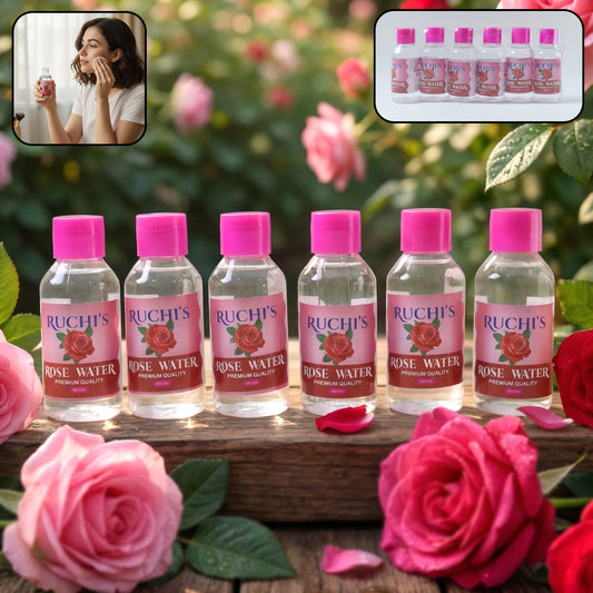 Premium Rose Water Face Cleanser (6 Pc 100 Ml Each)