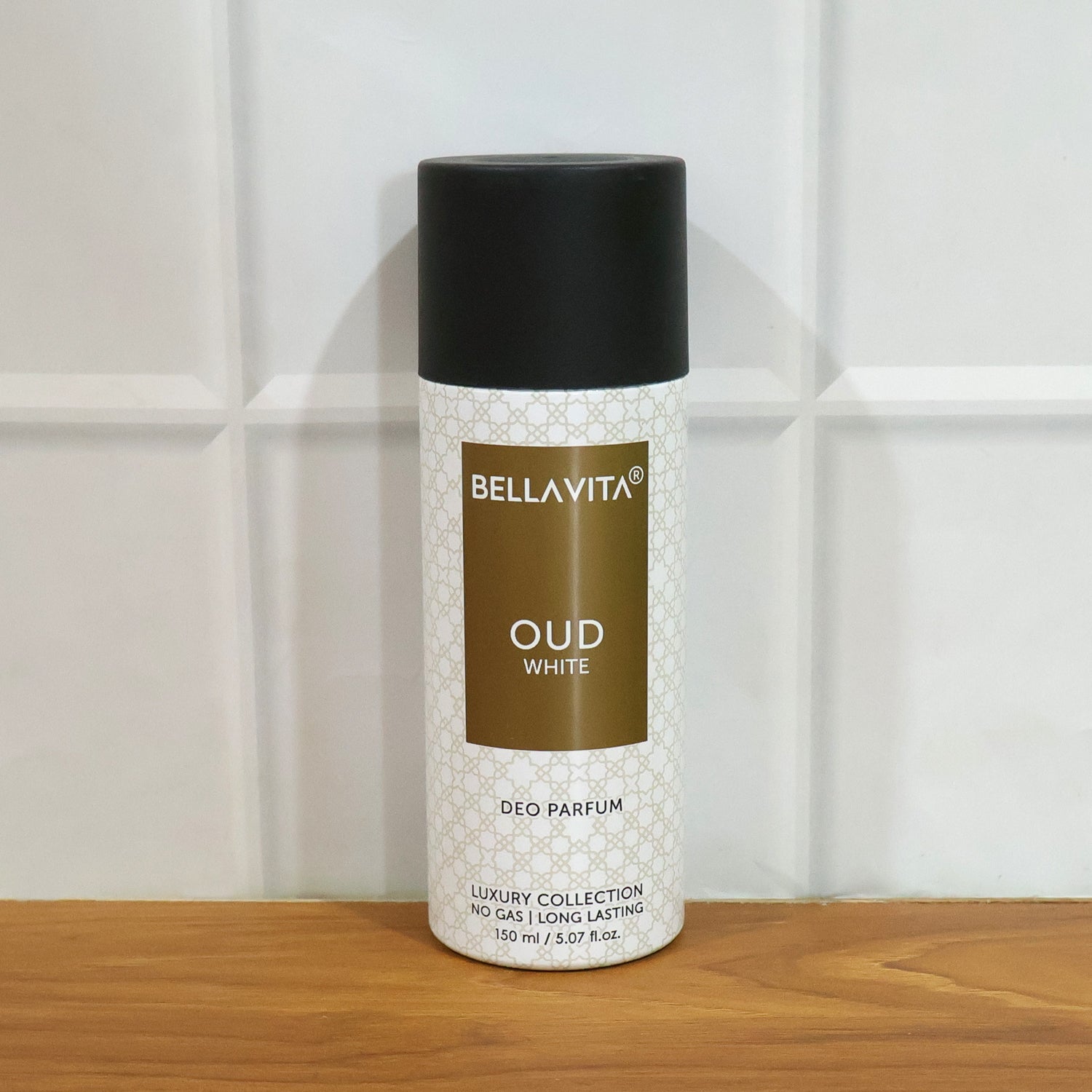 Bellavita Oud White Deo Perfume Body Spray For Men  Women 150 Ml