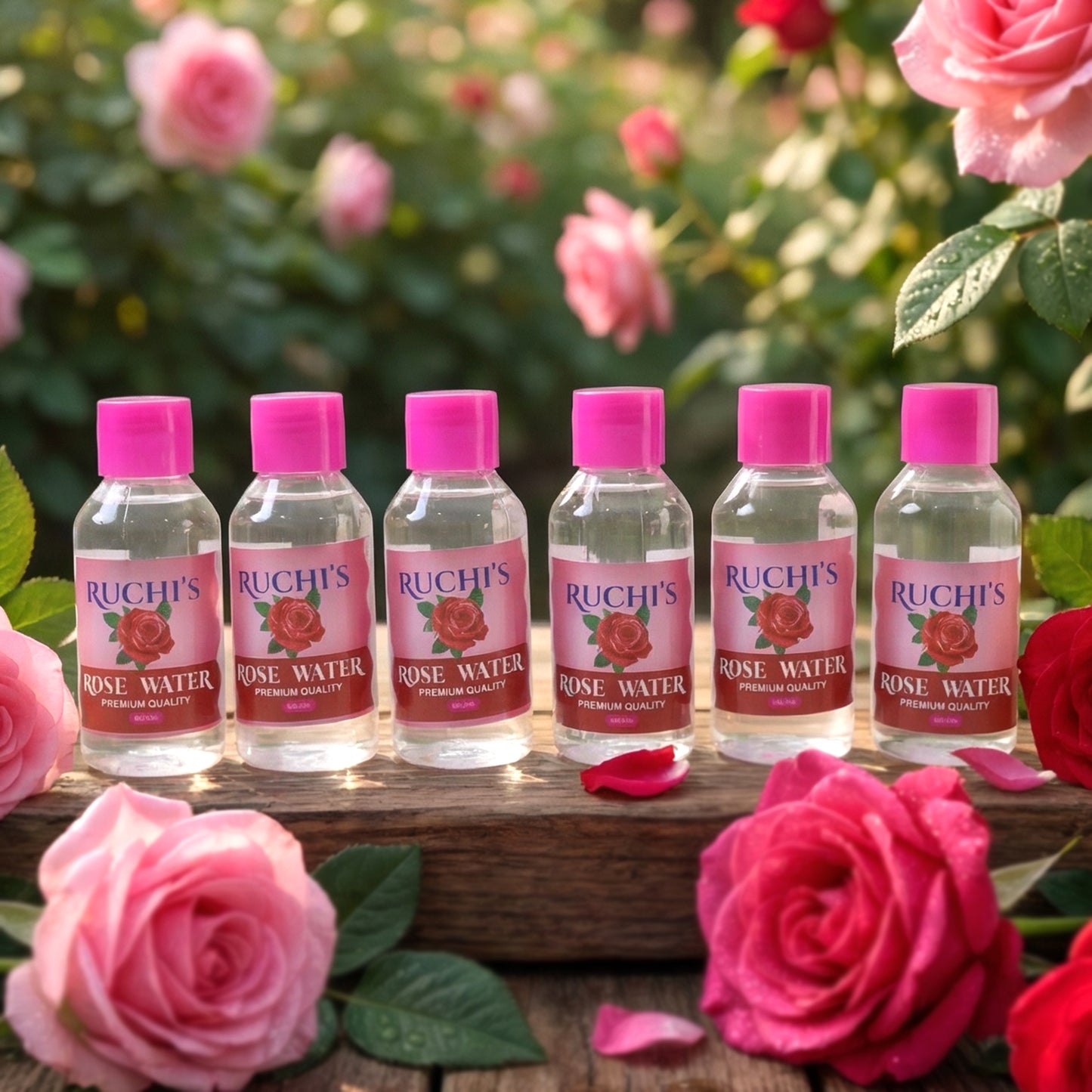 Premium Rose Water Face Cleanser (6 Pc 100 Ml Each)