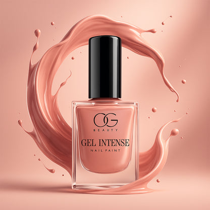 Og Beauty Pastel Peach Gel Intense Nail Polish (1 Pc  10 Ml)