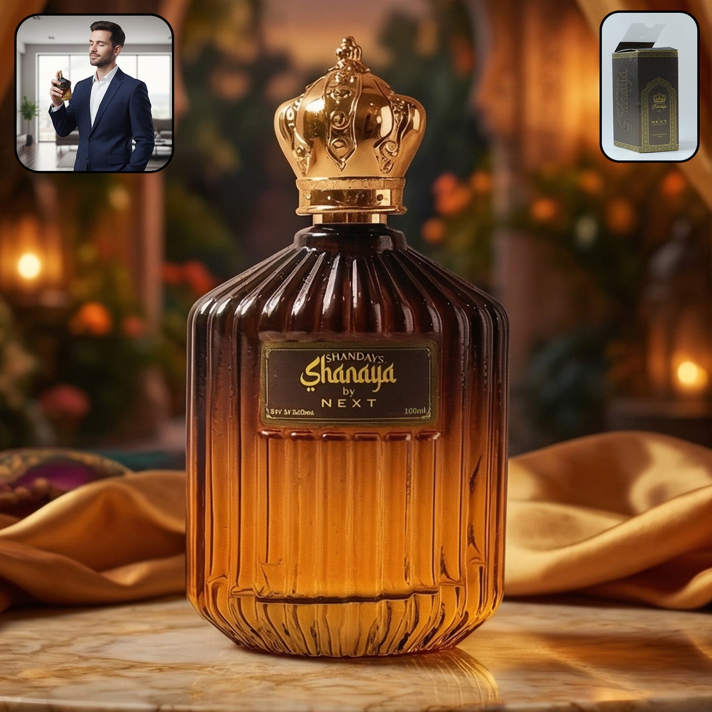 Next Shanaya Oud Premium Long Lasting Perfume Spray 100 Ml