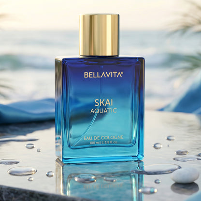 Bellavita Premium Skai Aquatic Eau De Cologne Perfume 100 Ml