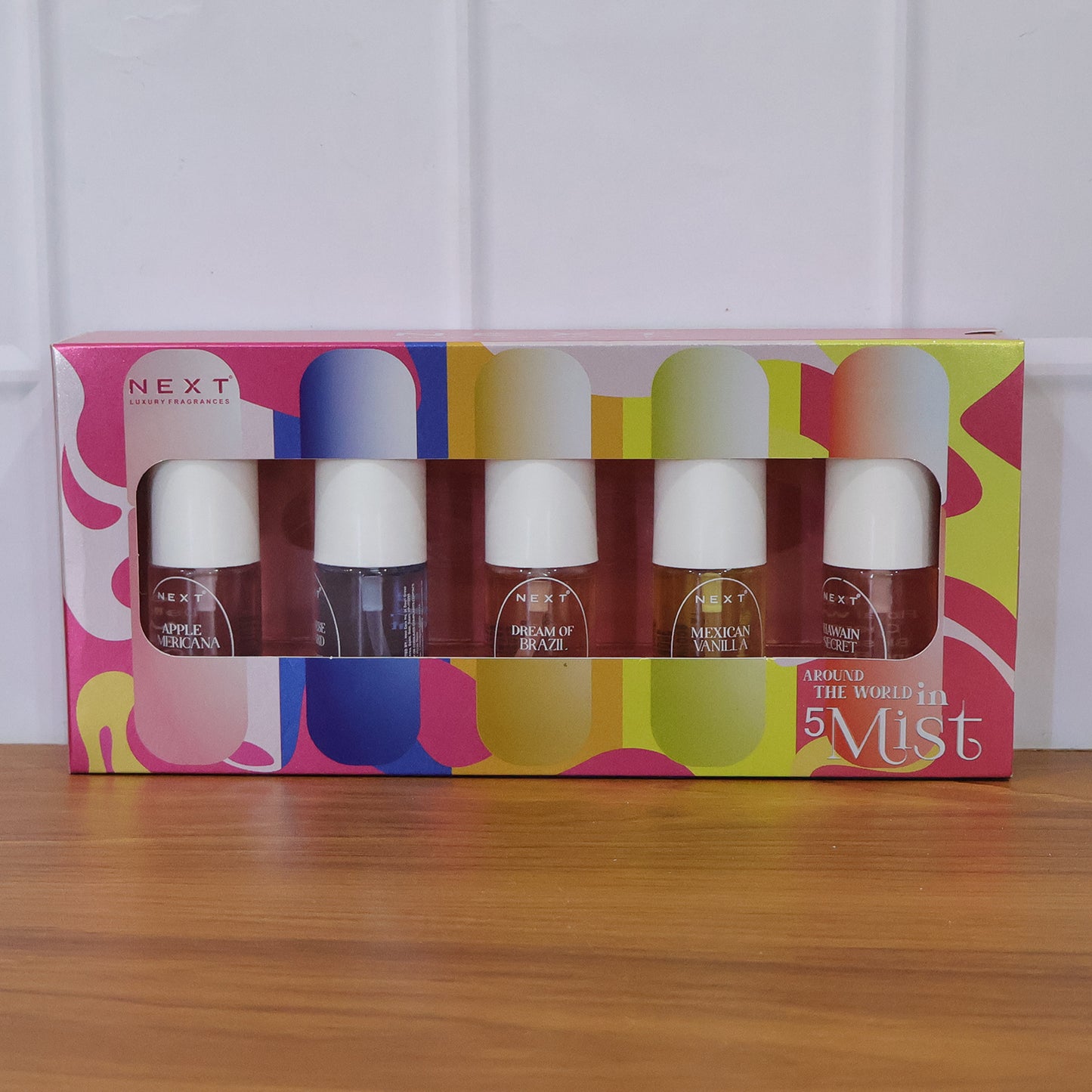 Next Mist Luxury Fragrances Mini Perfume Spray Gift Set (5 Pc 30 Ml Each)